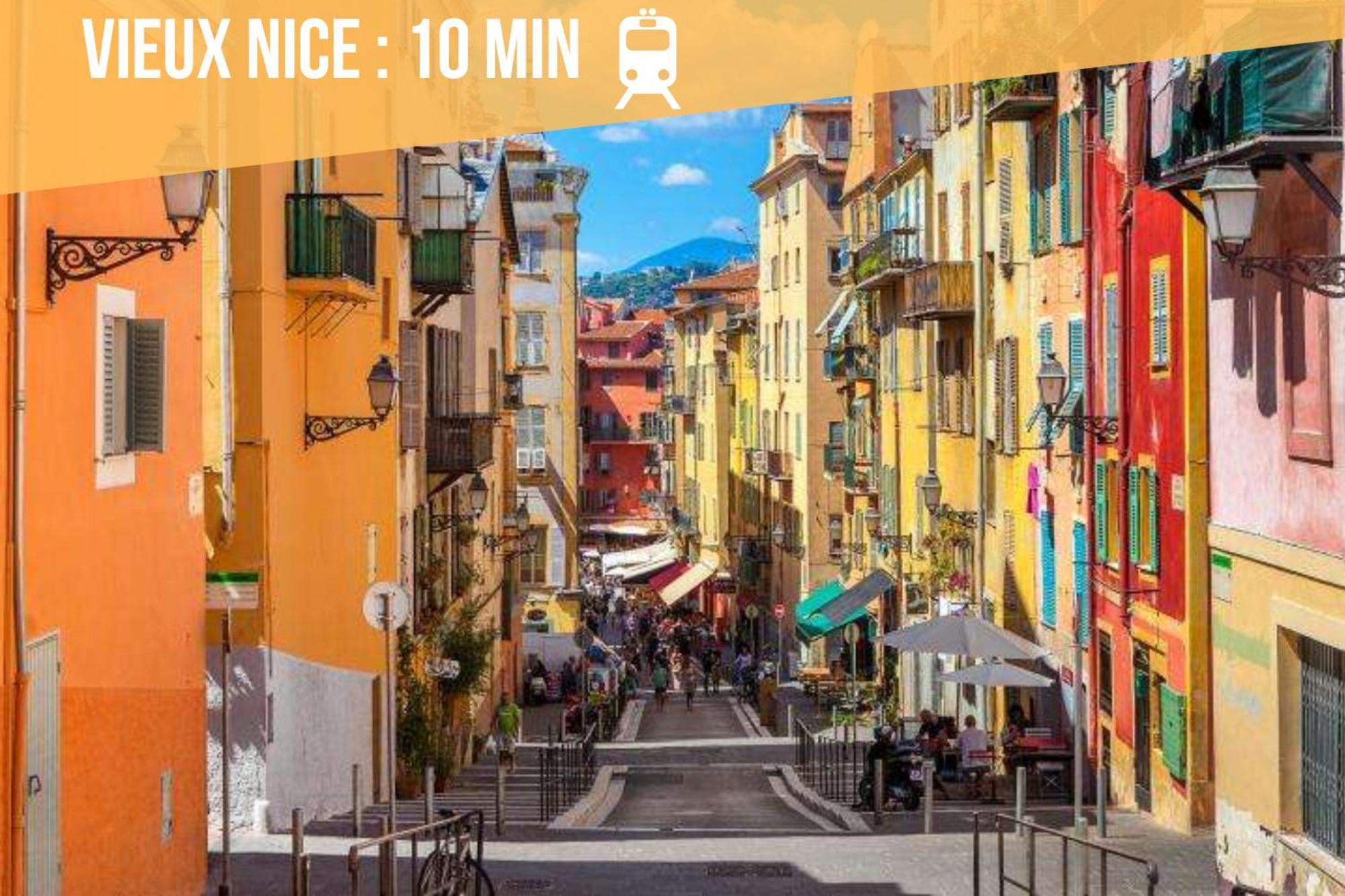 Le Valrose Cocon Urbain Au Coeur De Nice Souplex Eksteriør billede